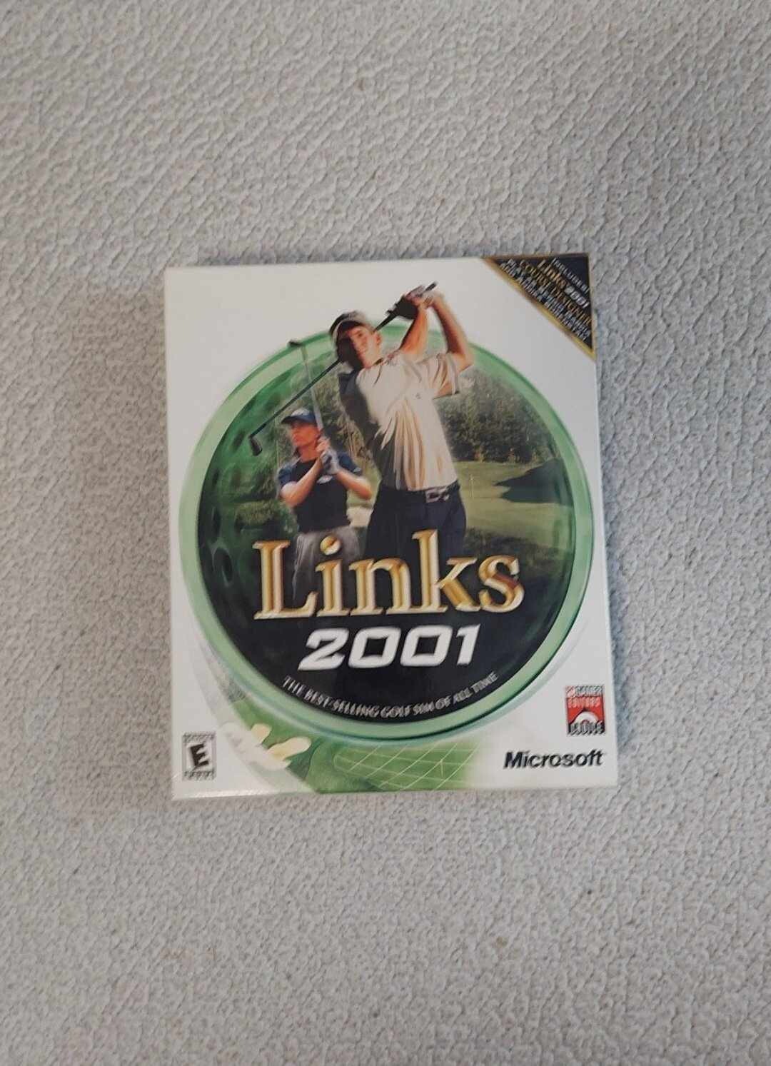 Microsoft Links 2001 PC Big Box Sealed