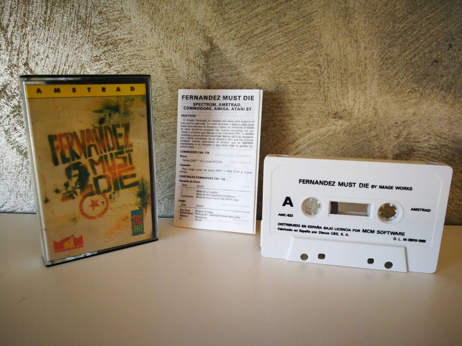 FERNÁNDEZ MUST DIE AMSTRAD