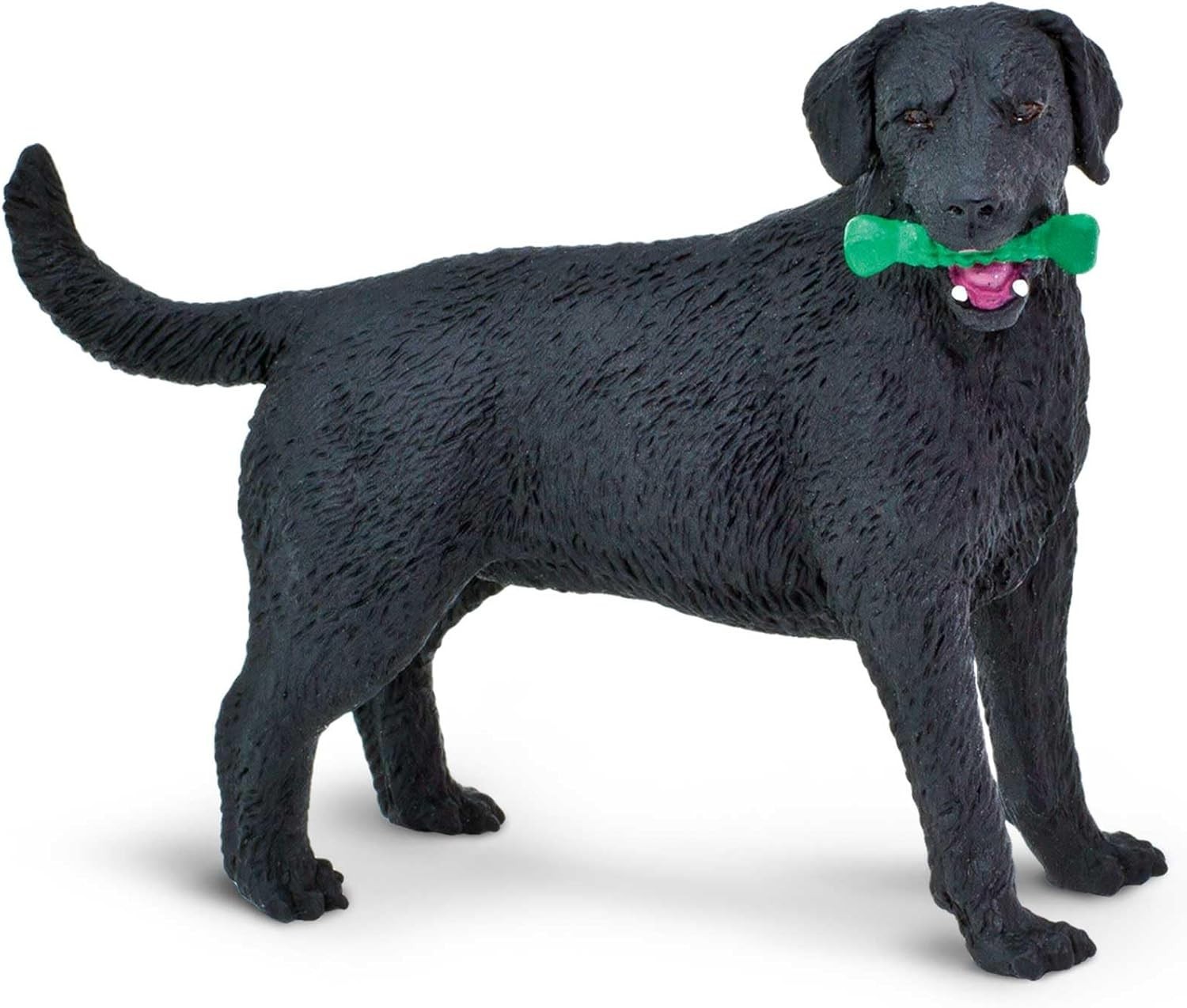 Black Labrador Retriever Figurine - Hand-Painted, Lifelike 3.75