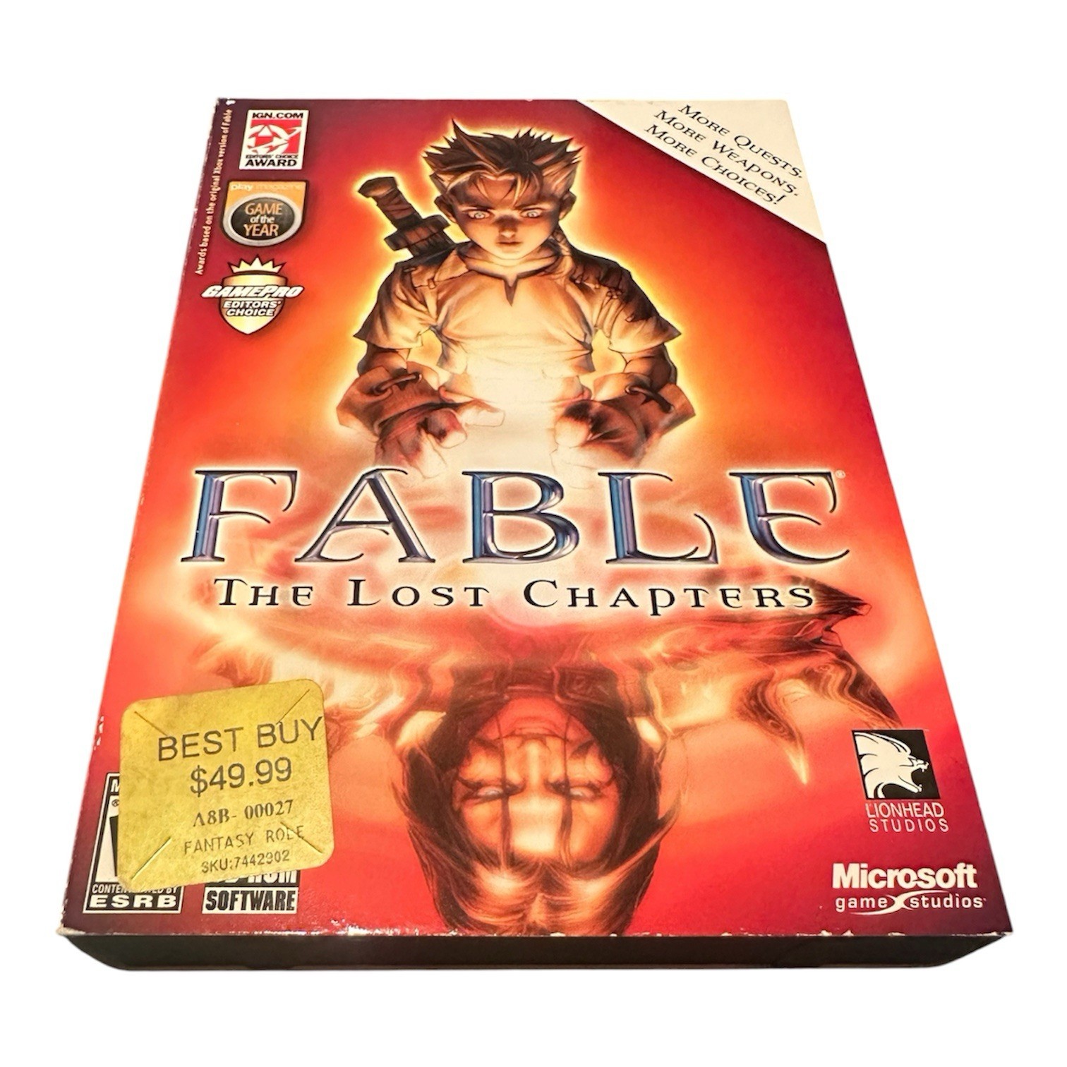 Fable The Lost Chapters PC Game Complete 2005 - Buy 3 Get 2 Free
