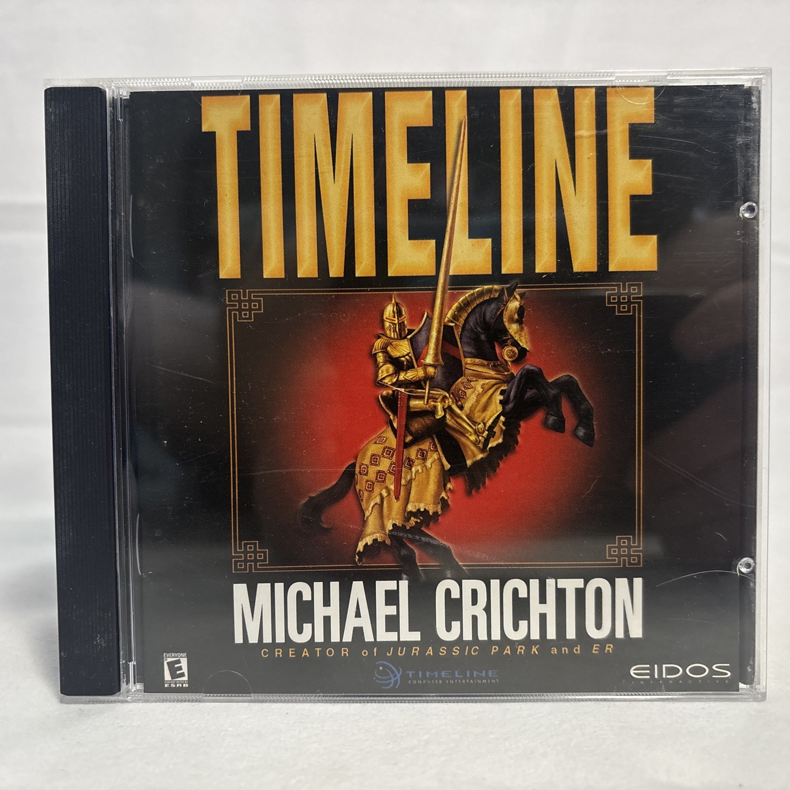 Timeline by Michael Crichton (PC) CD-ROM  Eidos - Windows