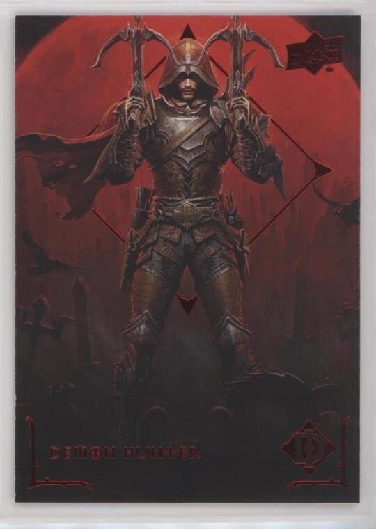 2022 Upper Deck Diablo Immortal Vanquisher Red Parallel Set *25 cards*