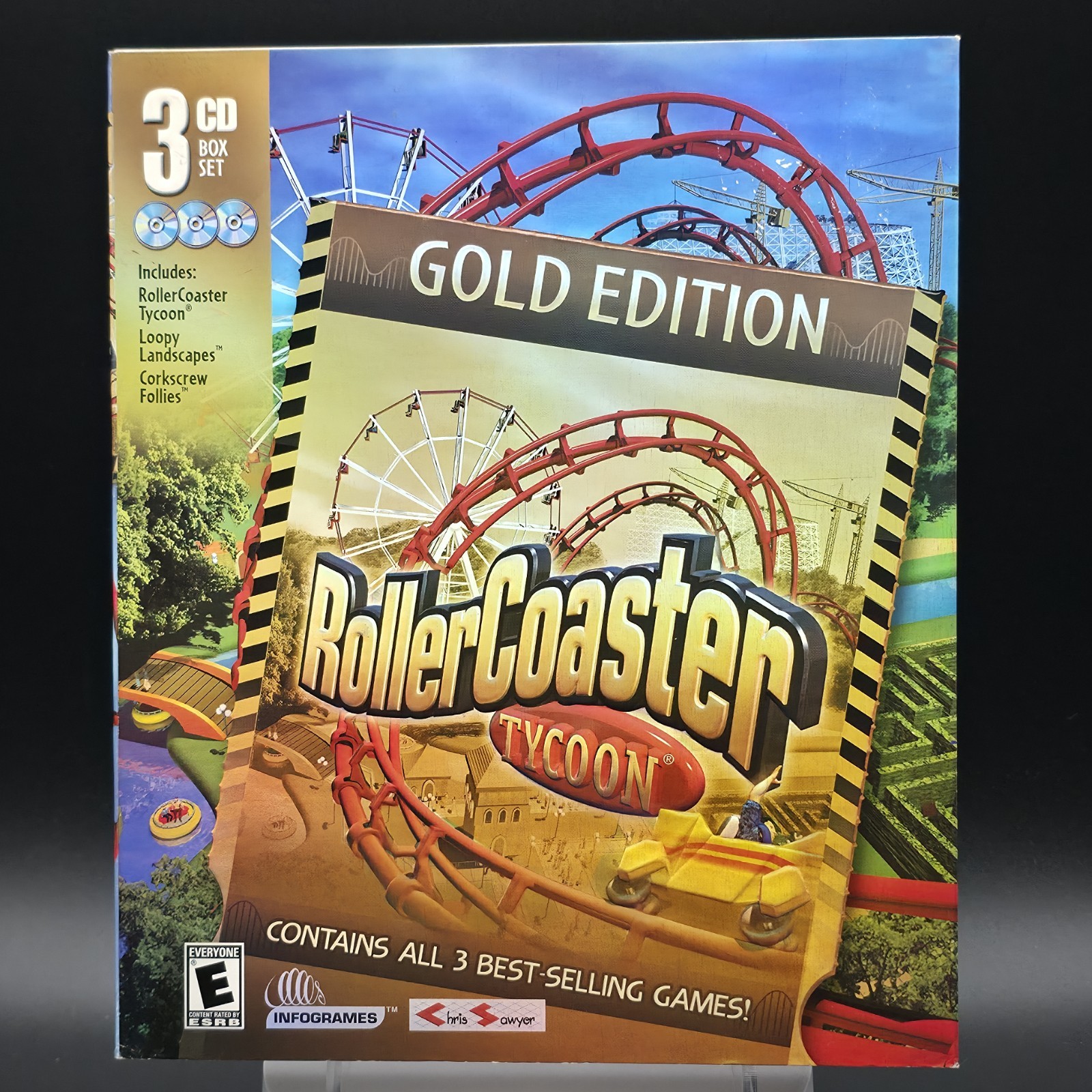 RollerCoaster Tycoon: Gold Edition, 2002, Big Box, New & Sealed
