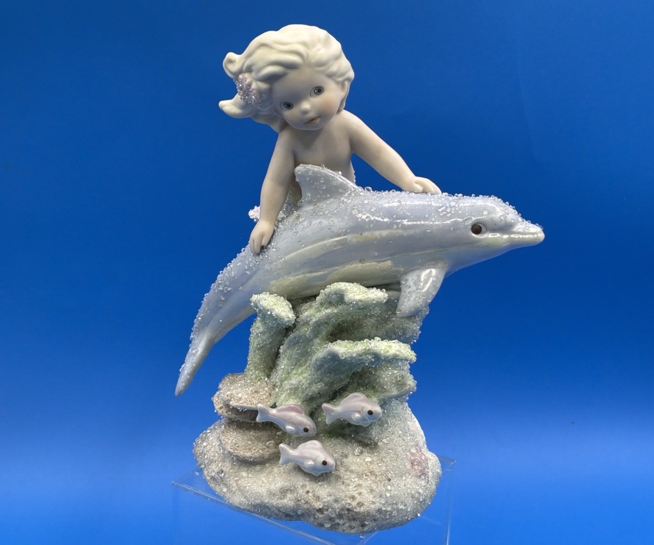 RARE Vtg 1994 Enesco Coral Kingdom \