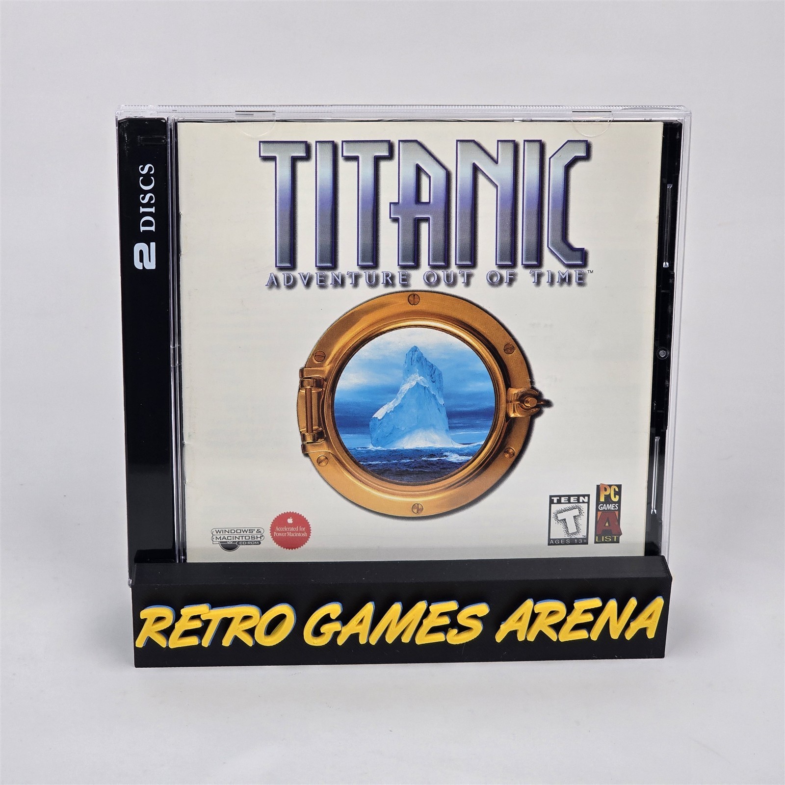 Titanic: Adventure out of Time (PC CD-ROM) Jewel CIB COMPLETE