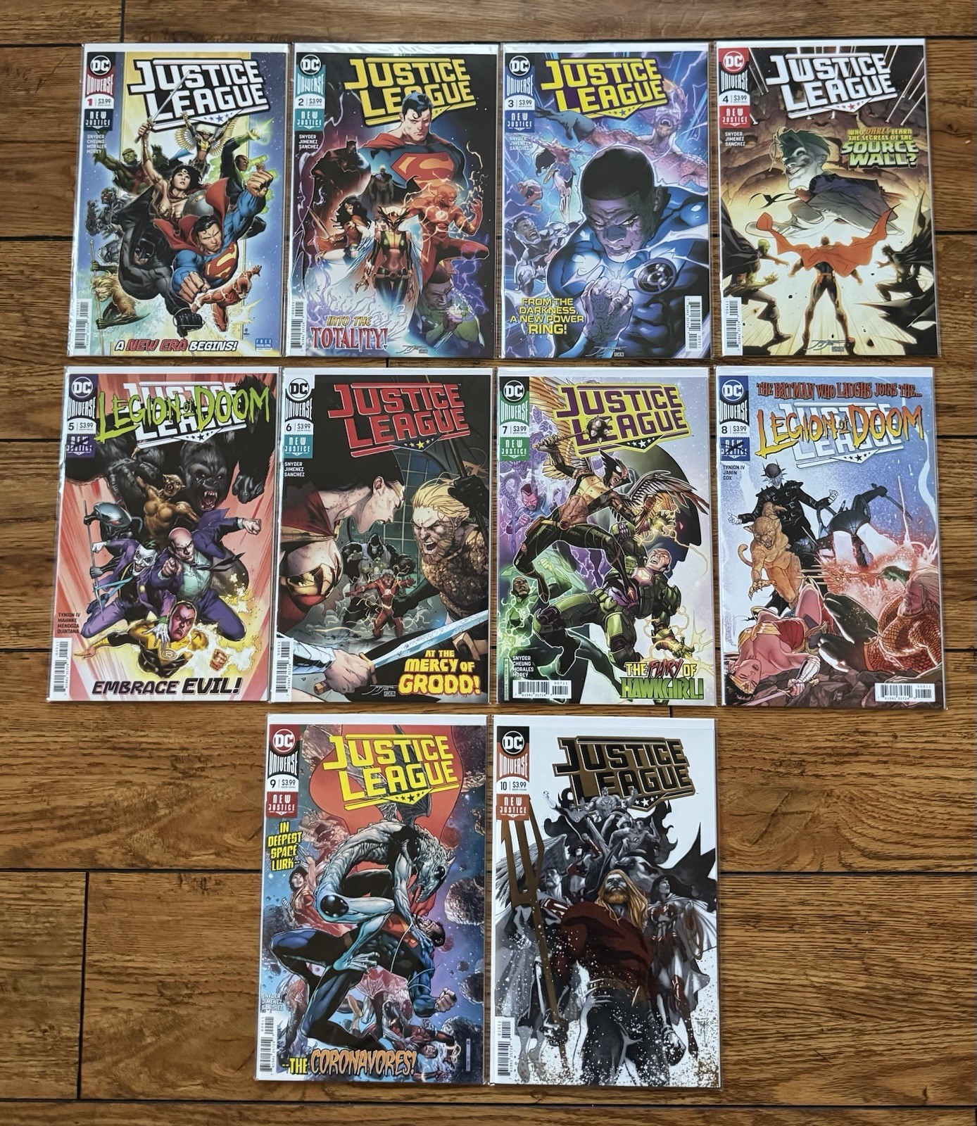 Justice League #1-10 Run Volume 4 DC Comics 2018 Scott Snyder NM