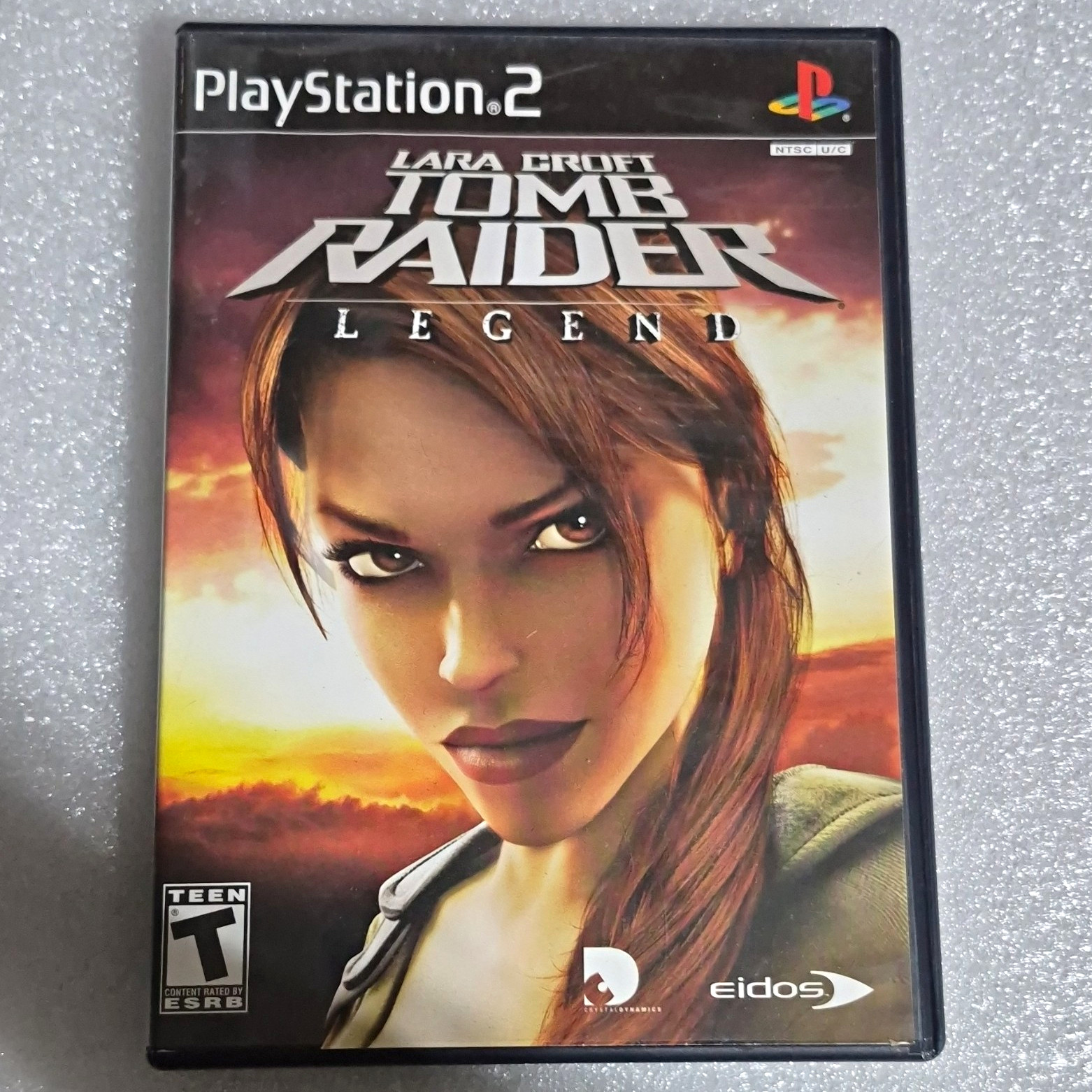 Eidos Lara Croft Tomb Raider: Legend PS2 Complete Case Manual T NTSC-U/C