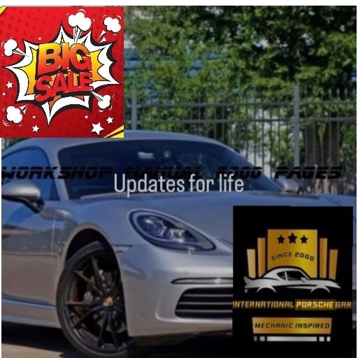 Porsche Cayman Boxster 1997-2016 Owners & Workshop Manual 6000 Pages