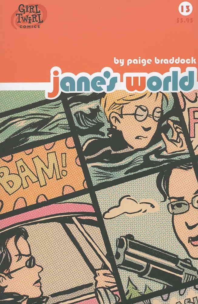 Jane\'s World #13 VF/NM; Girl Twirl | Paige Braddock LGBT - w/Bag+Board