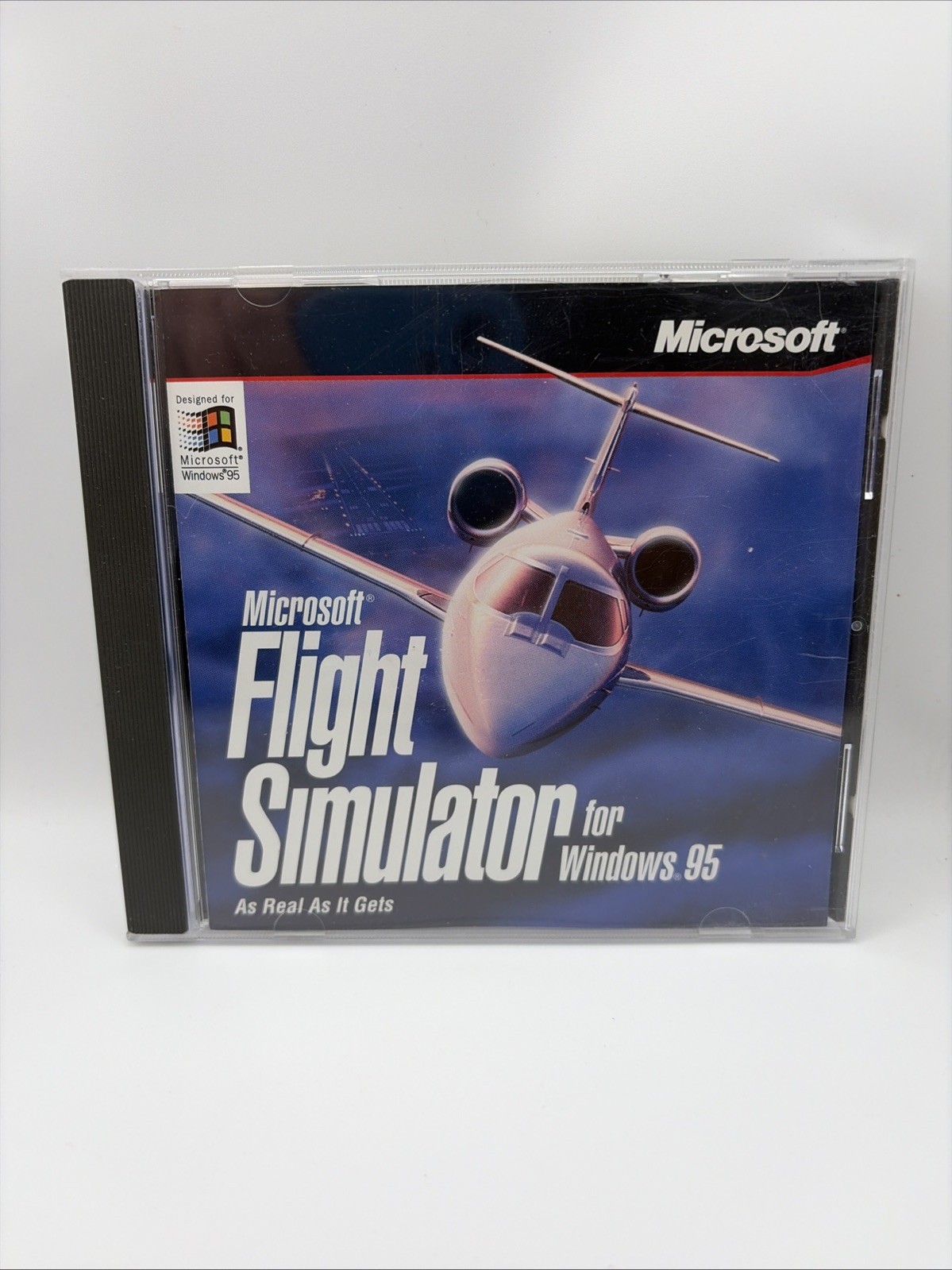 Vintage Microsoft Flight Simulator Windows 95 - PC (COMPLETE / TESTED / 1 YR)