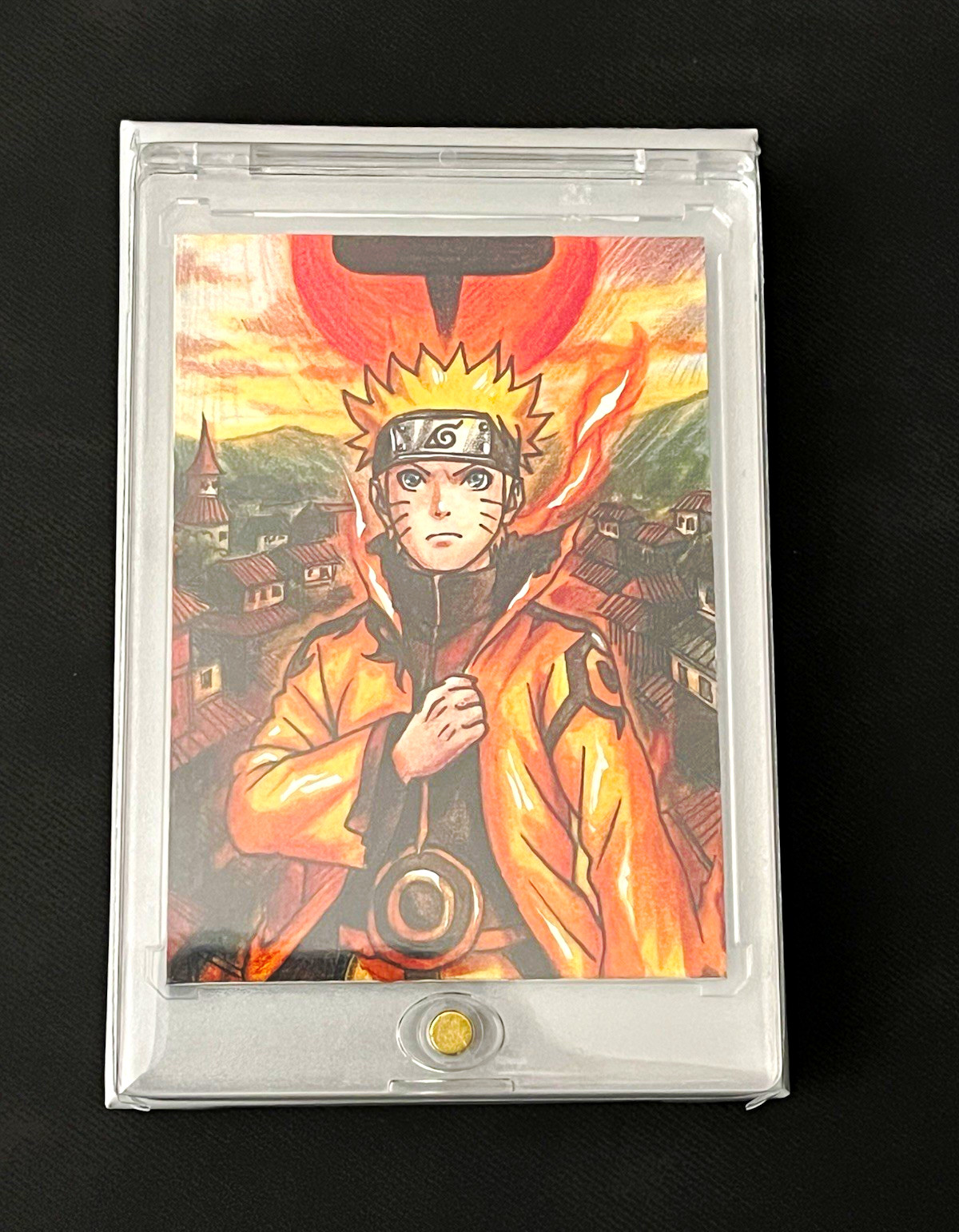 Custom Hand Drawn Card - Naruto Uzumaki