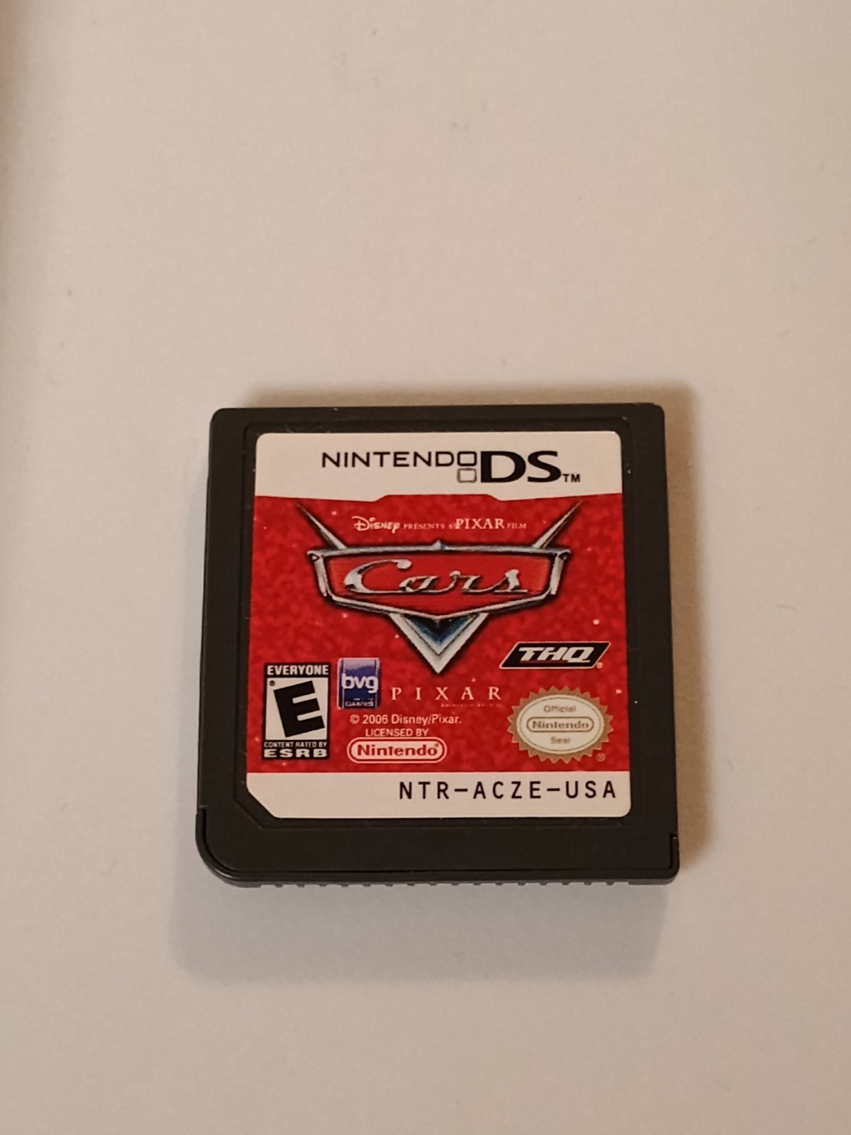 Disney Pixar Cars (Nintendo DS, 2006) Cartridge Only