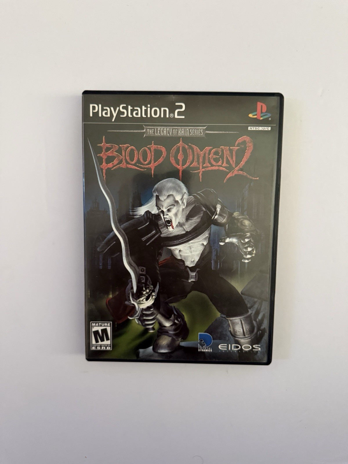 Legacy of Kain: Blood Omen 2 PlayStation 2 Case and Manual Only