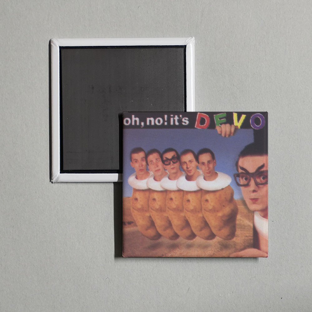 DEVO - Oh No It's Devo Album Cover Locker Fridge Magnet
