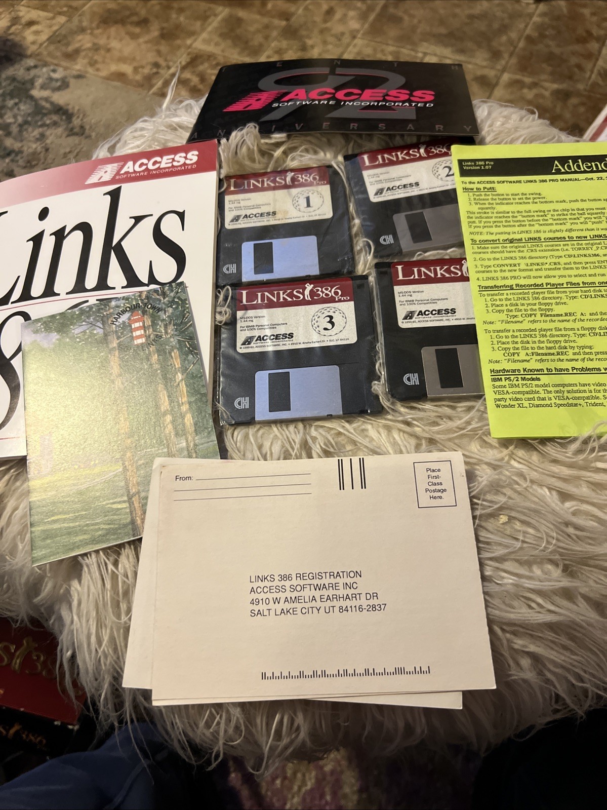 Access Computer Game Links 386 Pro with Extras