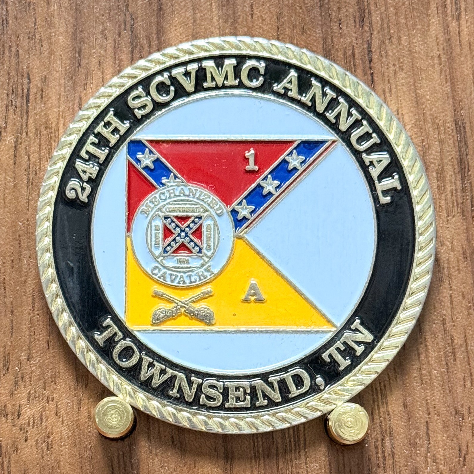 24th SCVMC Annual Townsend TN Gen John C Vaughn Challenge Coin  W#9