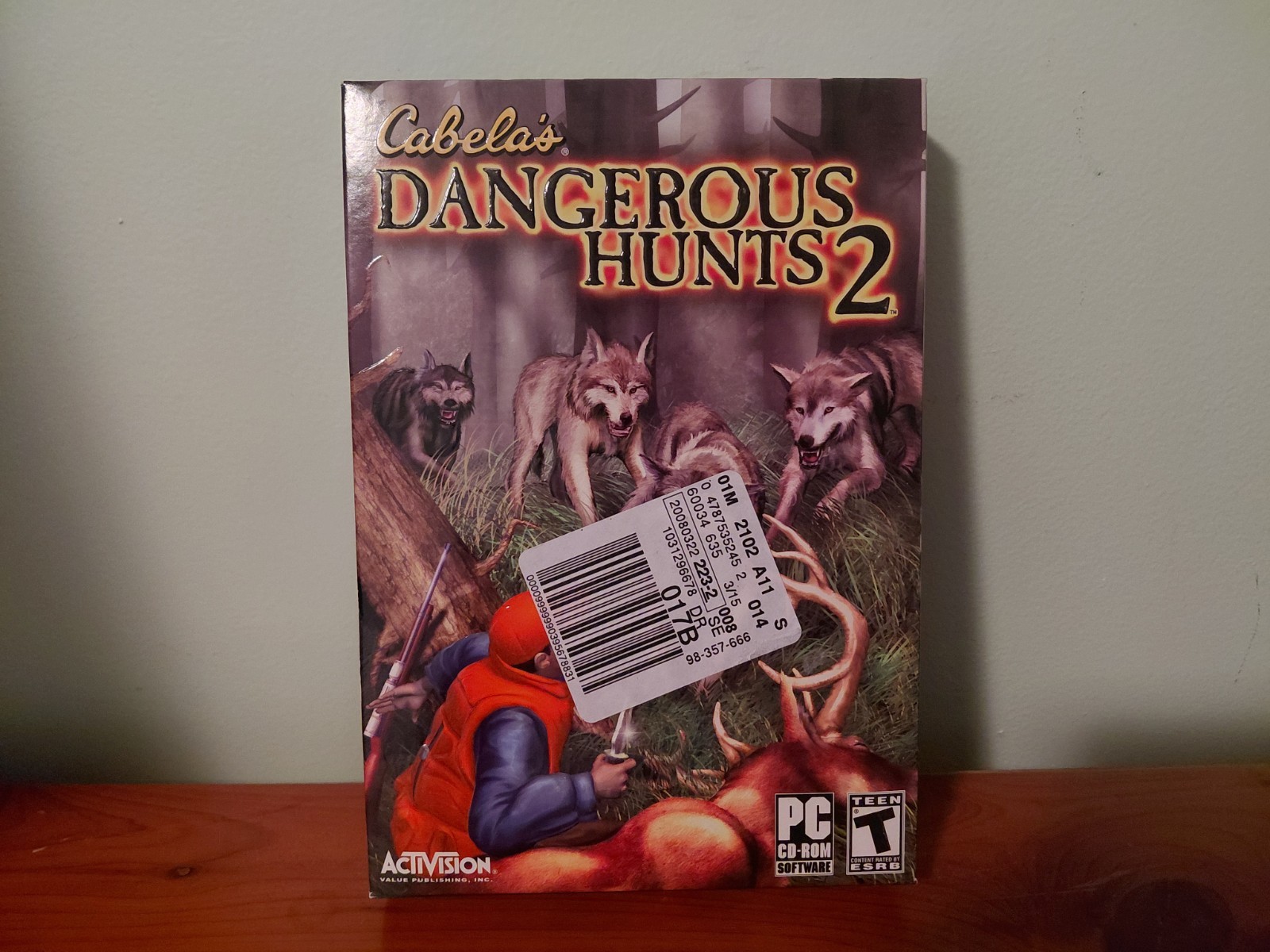 Cabela's Dangerous Hunts 2 PC (2005) CD-ROM RARE