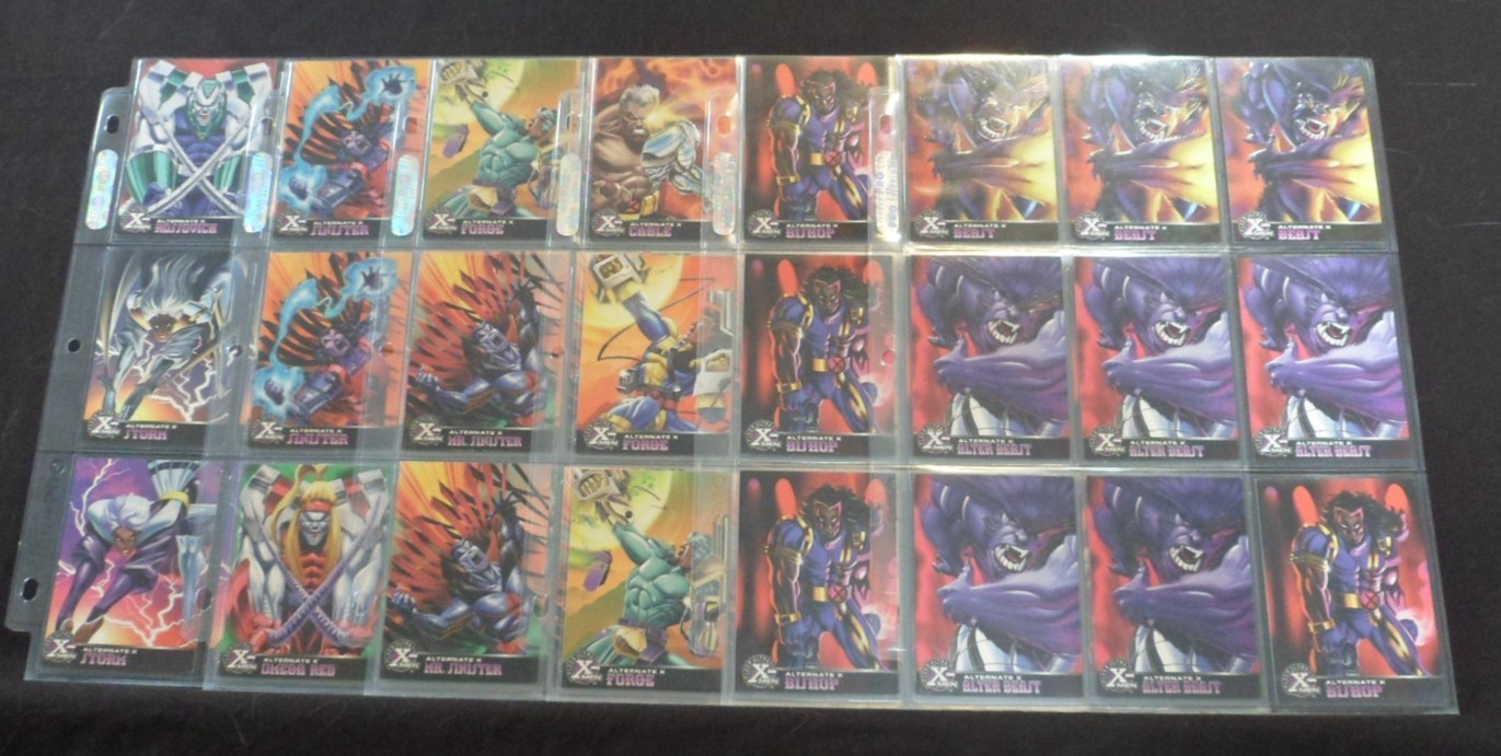 INVENTORY SALE 1995 X-Men Chromium EMBOSSED 