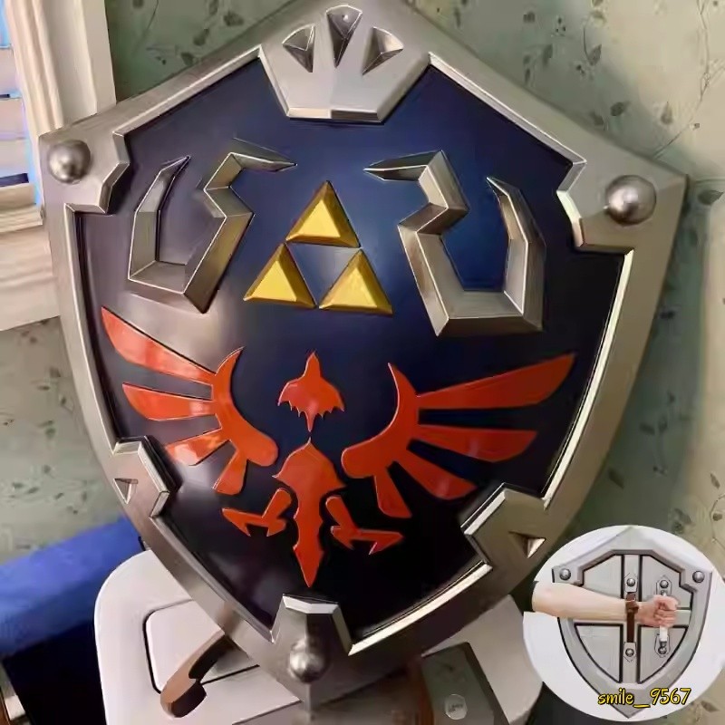 Game The Legend of Zelda Hylian Shield Cosplay Prop Tears of the Kingdom Model