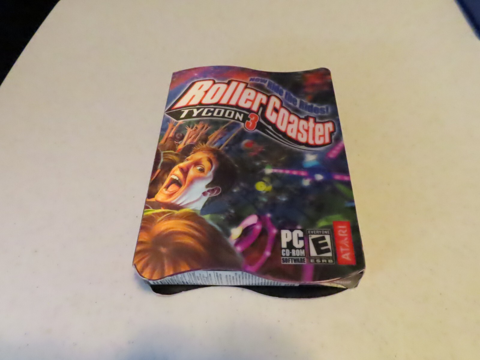 Roller Coaster Tycoon 3 (PC Game CD-ROM, 2004) Atari Rated E CIB