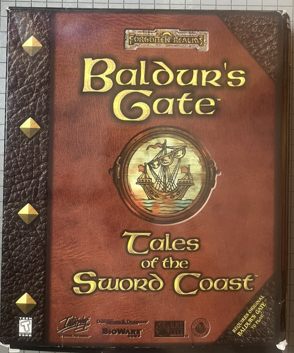 Baldur’s Gate: Tales of the Sword Coast – Big Box PC – Complete – Manual