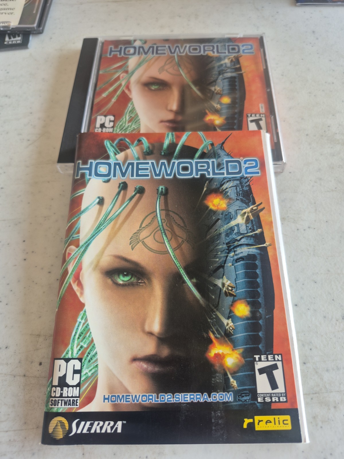 Homeworld 2 (PC, 2003). With Key Code And Manual 
