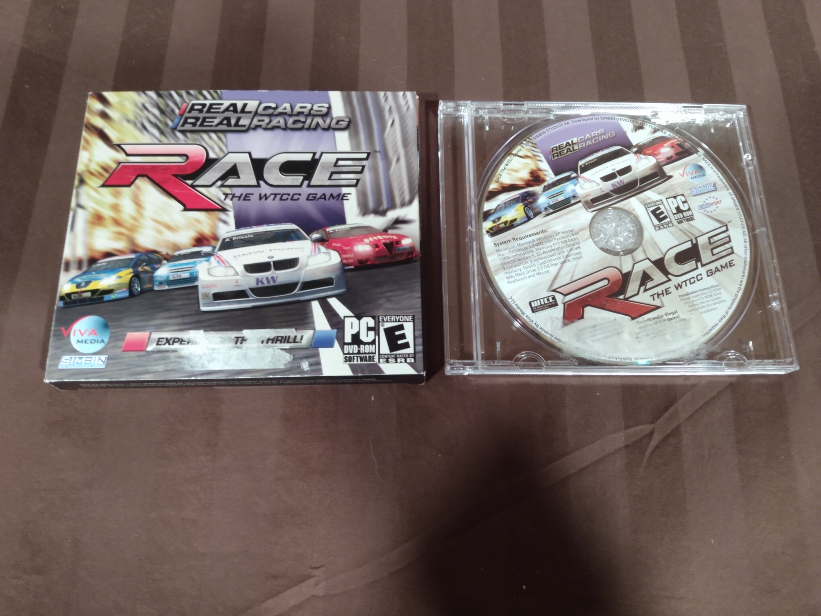 Race: The WTCC Game PC DVD-Rom Software Rated E Racing  S-17