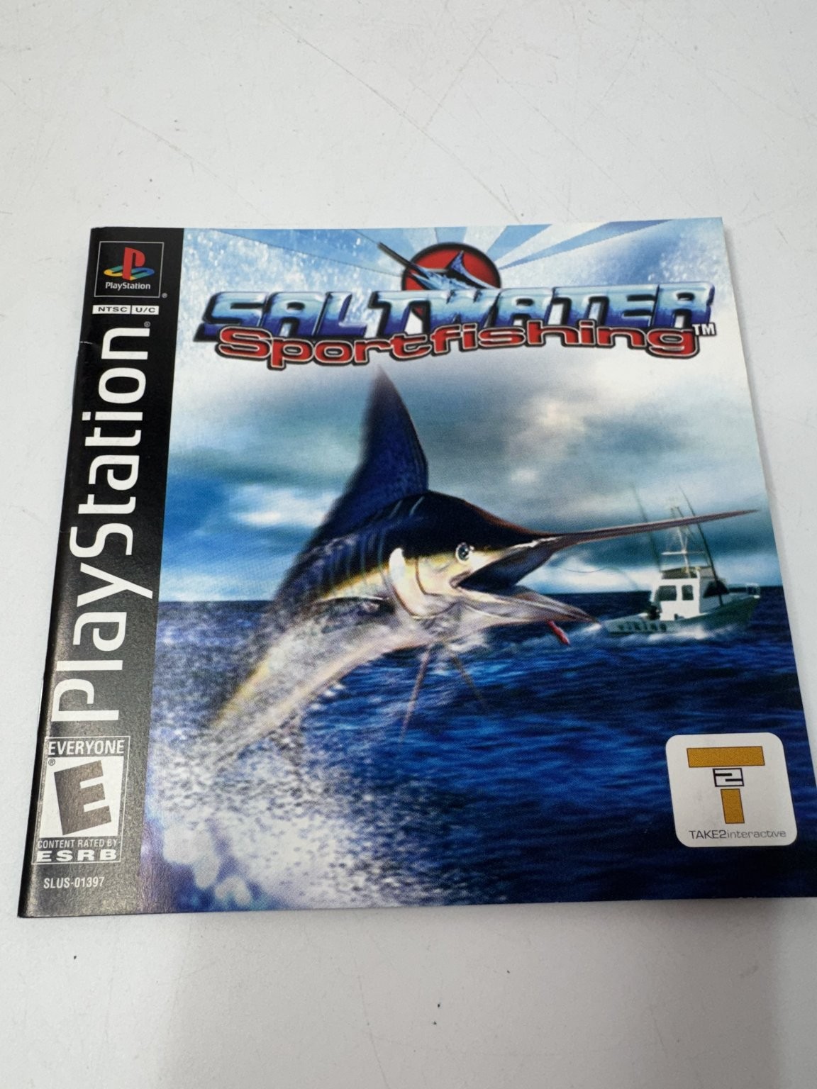 Saltwater Sportfishing Manual (only)  PlayStation Take2 Interactive