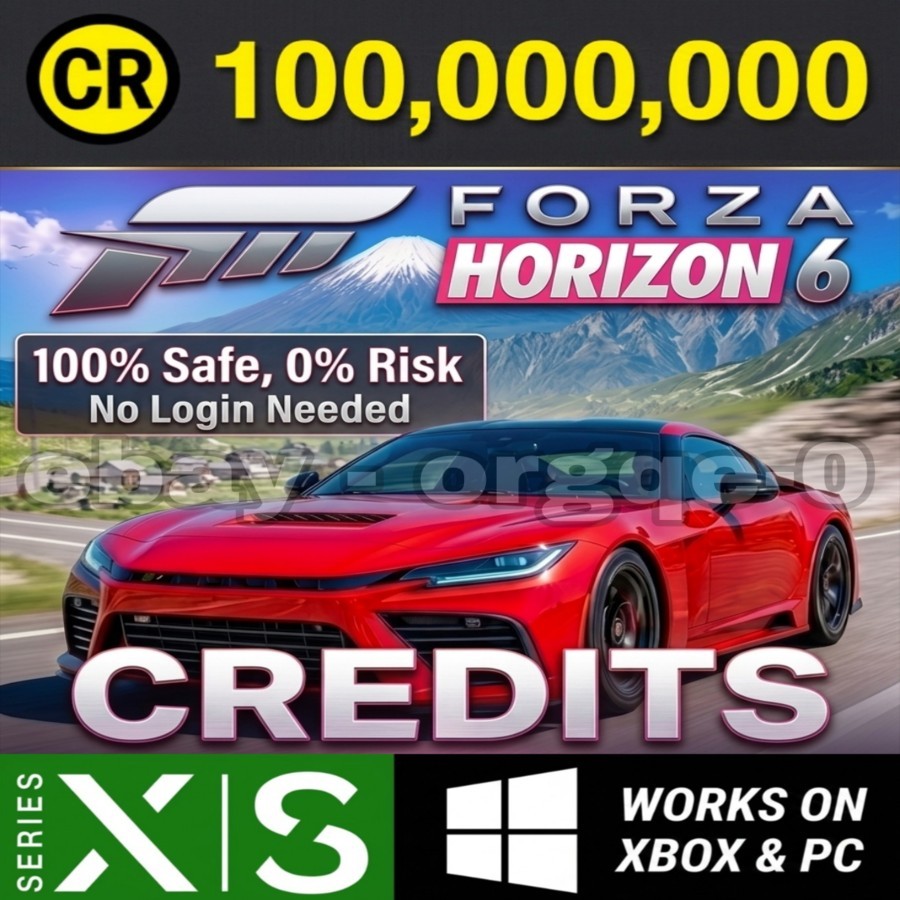 Forza Horizon 6 CR 🤑CREDITS🤑 100M | XBOX | PC | STEAM |