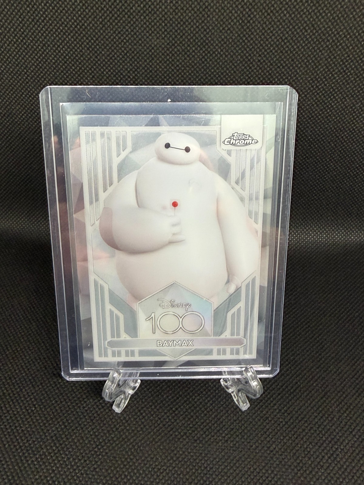 2023 Topps Chrome Disney 100 BAYMAX #27 Base Card Disney Big Hero 6 Movie