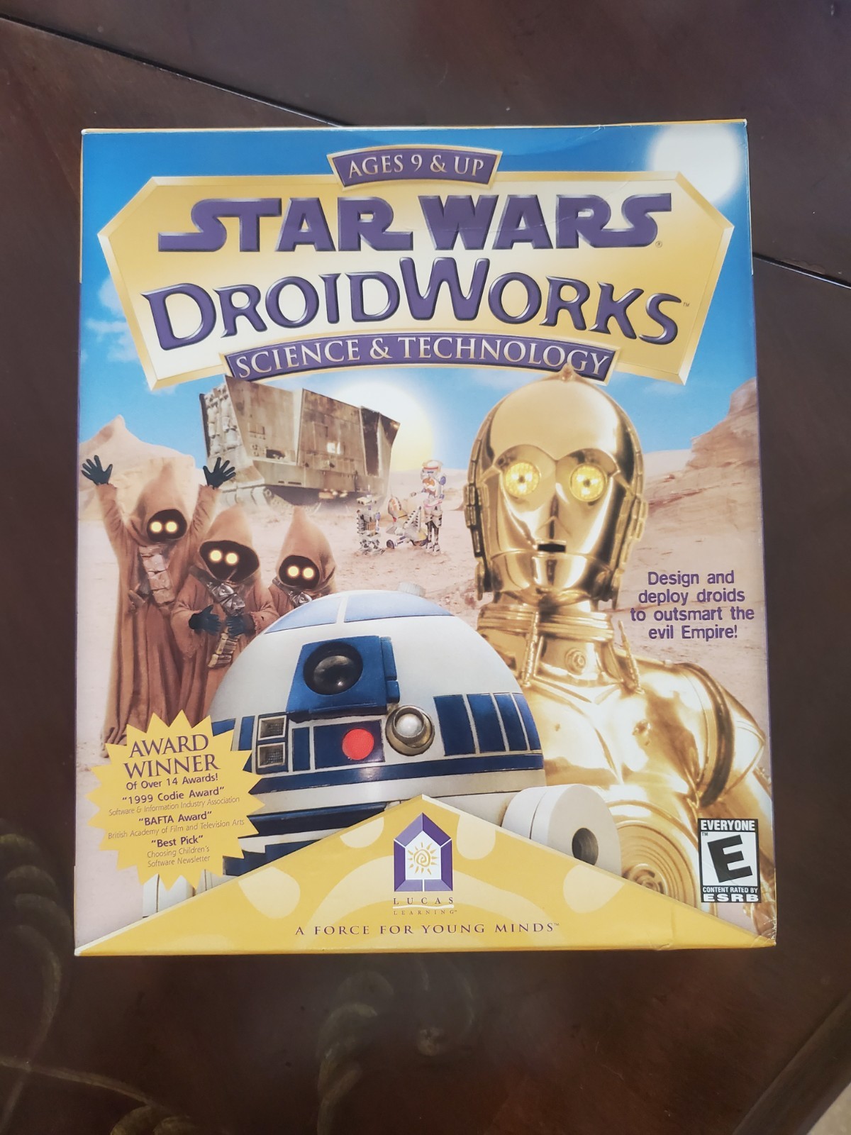 Star Wars: DroidWorks - Science & Technology- Win/Mac Big Box Rare