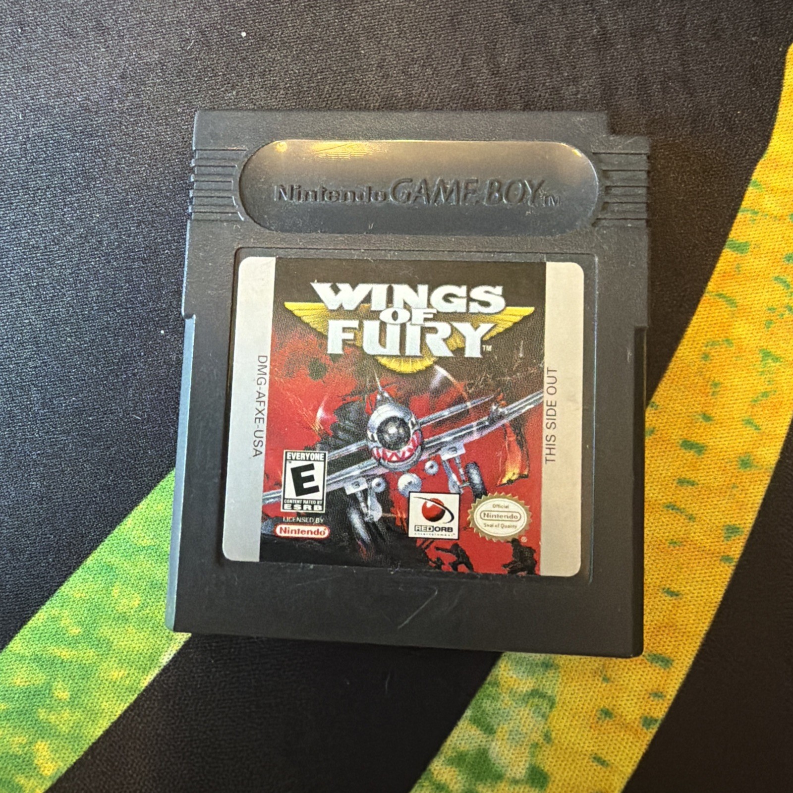 Authentic Nintendo - Wings of Fury Nintendo Game Boy Game Used Cartridge