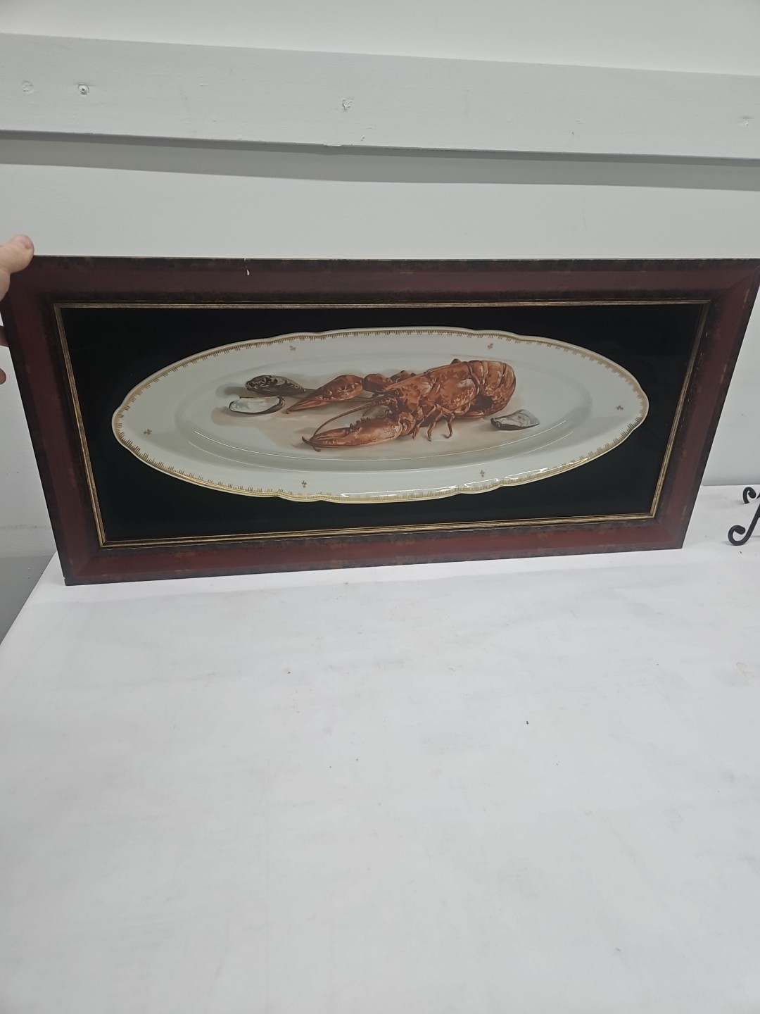 JKW Bavaria Lobster With Clam Platter FRAMED