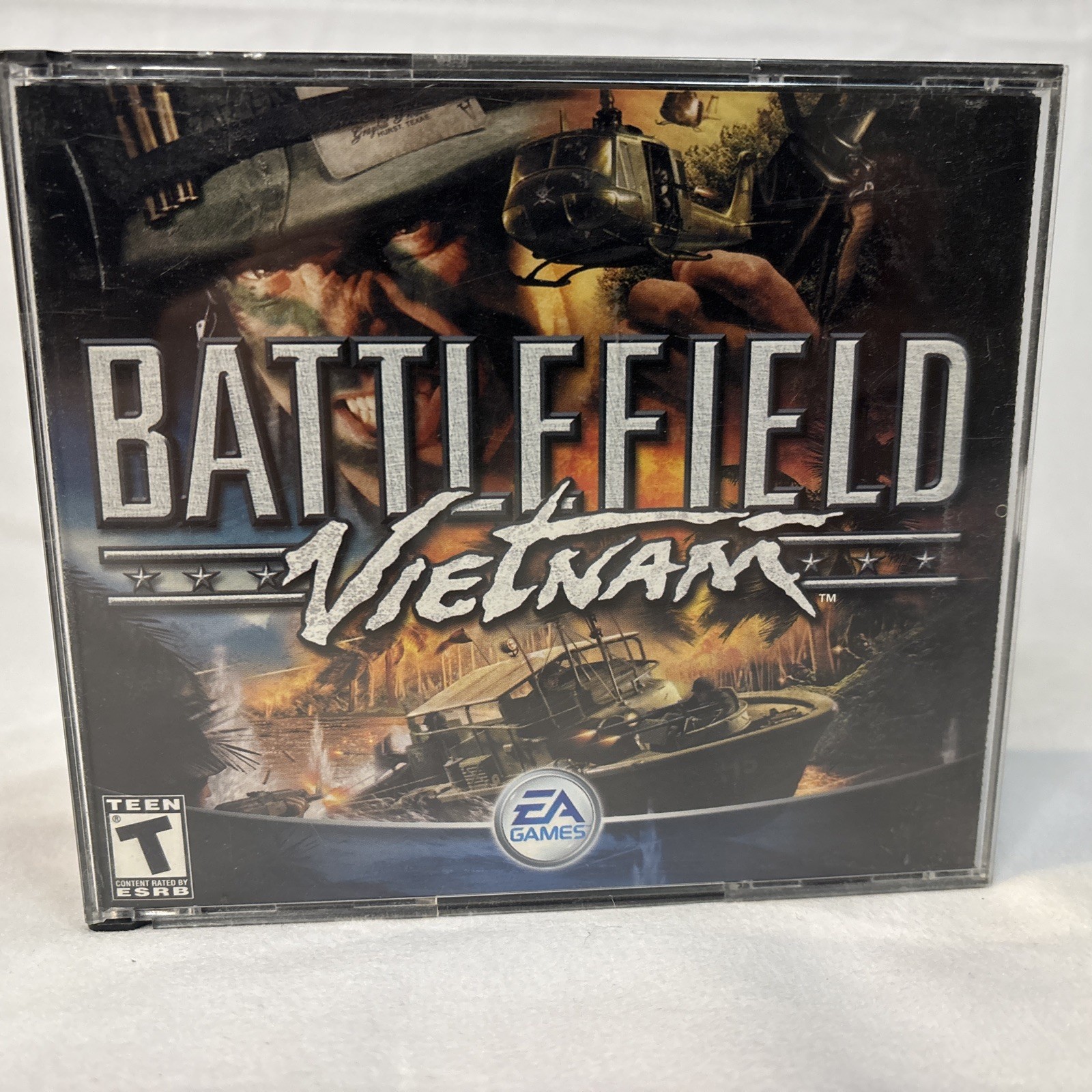 Battlefield Vietnam (PC) CD-ROM 3-Disc Game w/ Key Jewel Case