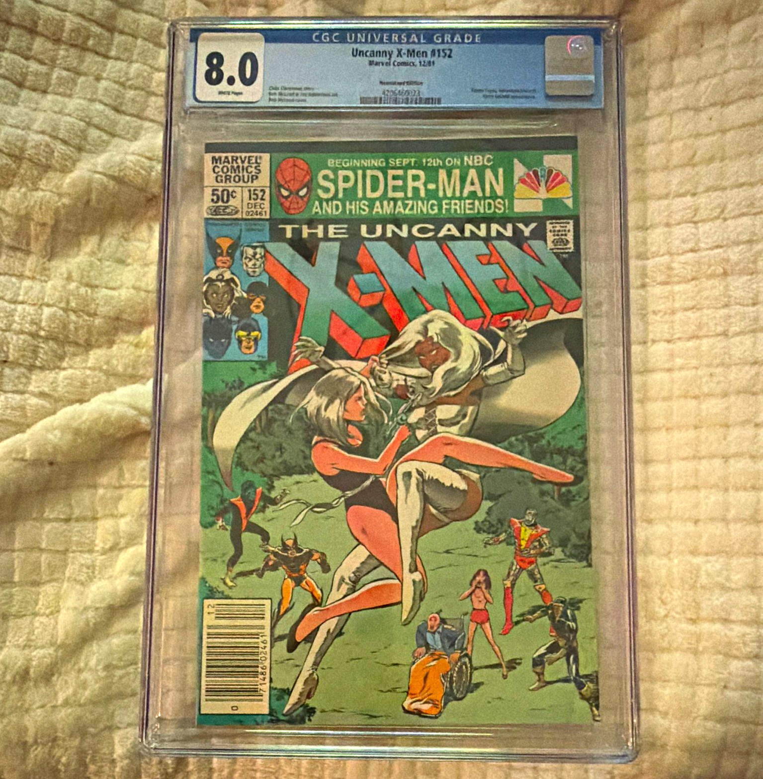 Marvel Comics Uncanny X-Men #152 CGC 8.0 1981 Claremont Storm Callisto