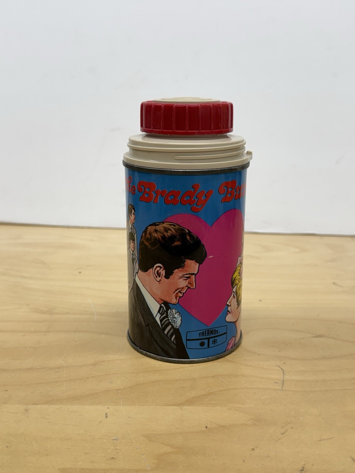 Vintage 1970 Brady Bunch Thermos #2824 Paramount Pictures No Cap