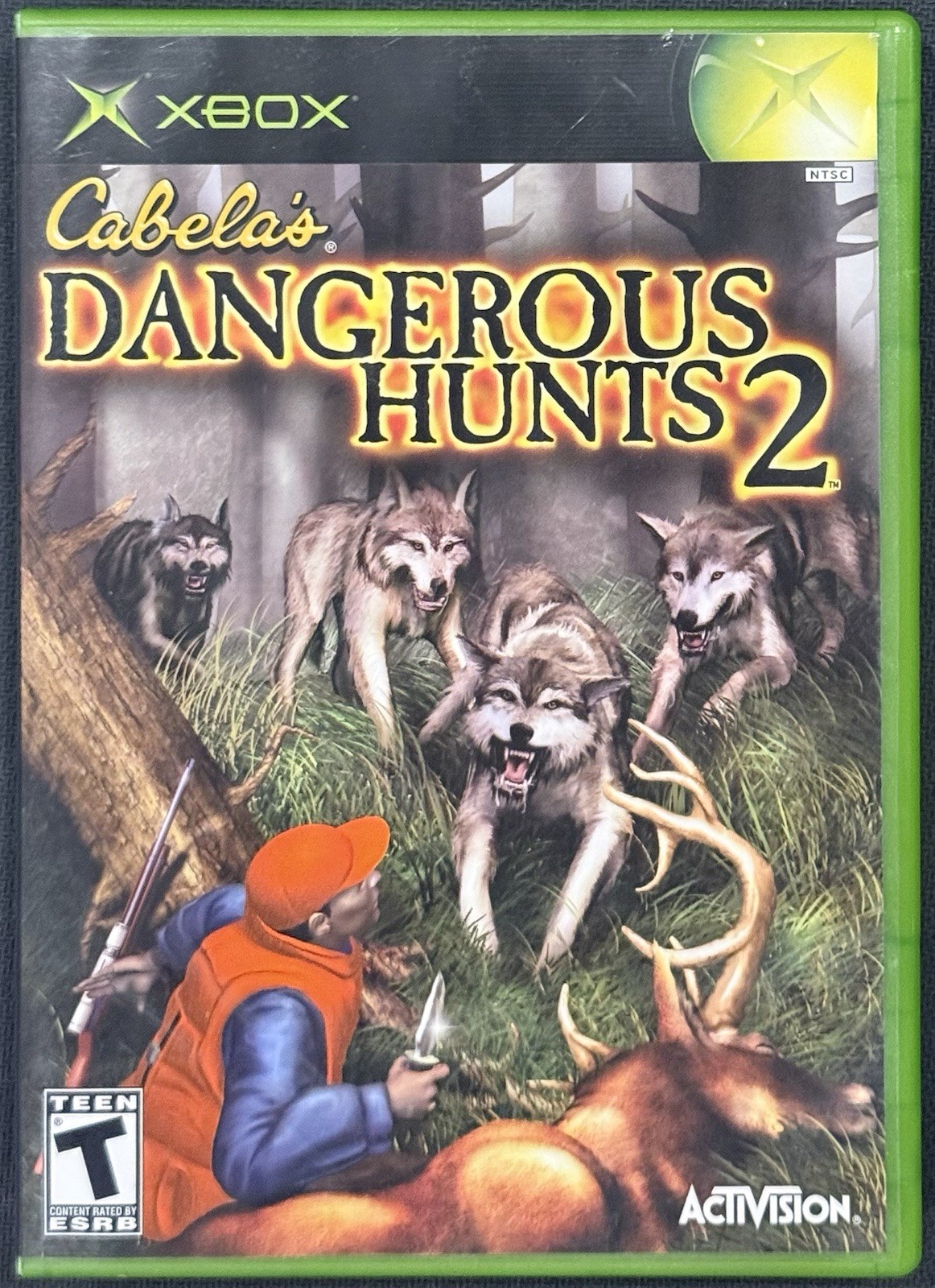 Activision Cabela's Dangerous Hunts 2 Microsoft Xbox 2005 T NTSC-U/C Manual