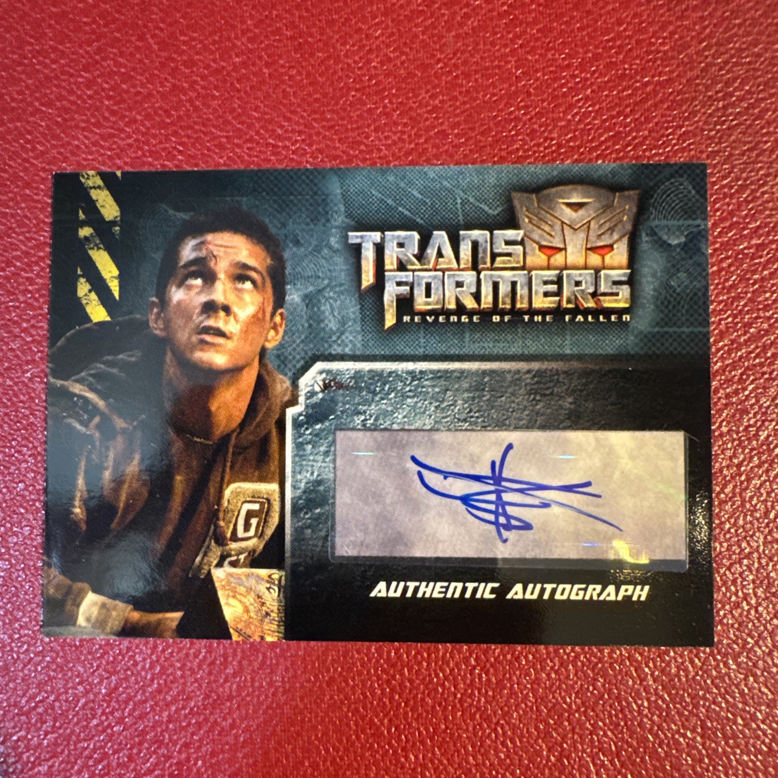 2009 Topps Transformers Revenge of the Fallen Authentic Autograph Shia LaBeouf