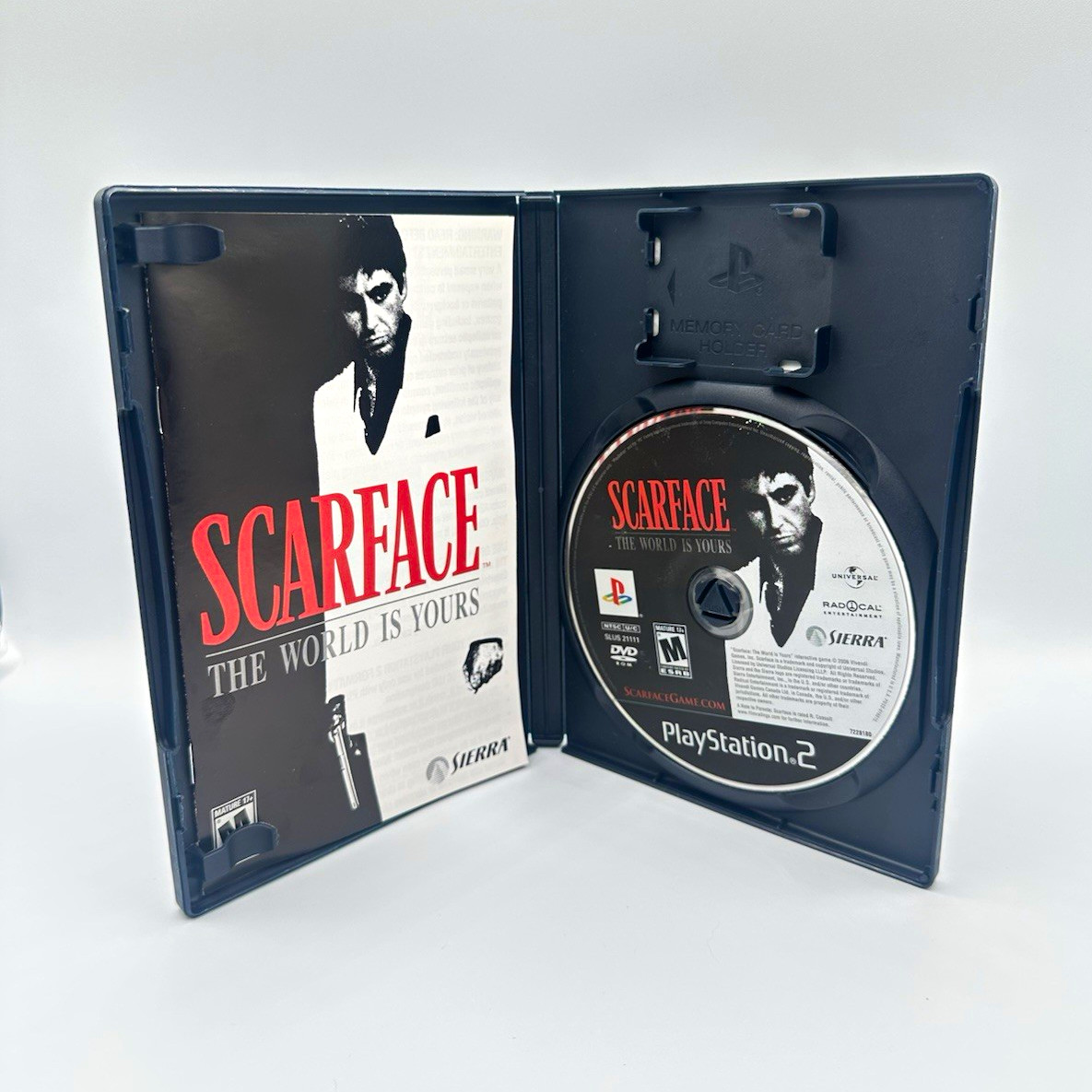 PS2 Scarface: The World Is Yours 2006 CIB w/ Manual