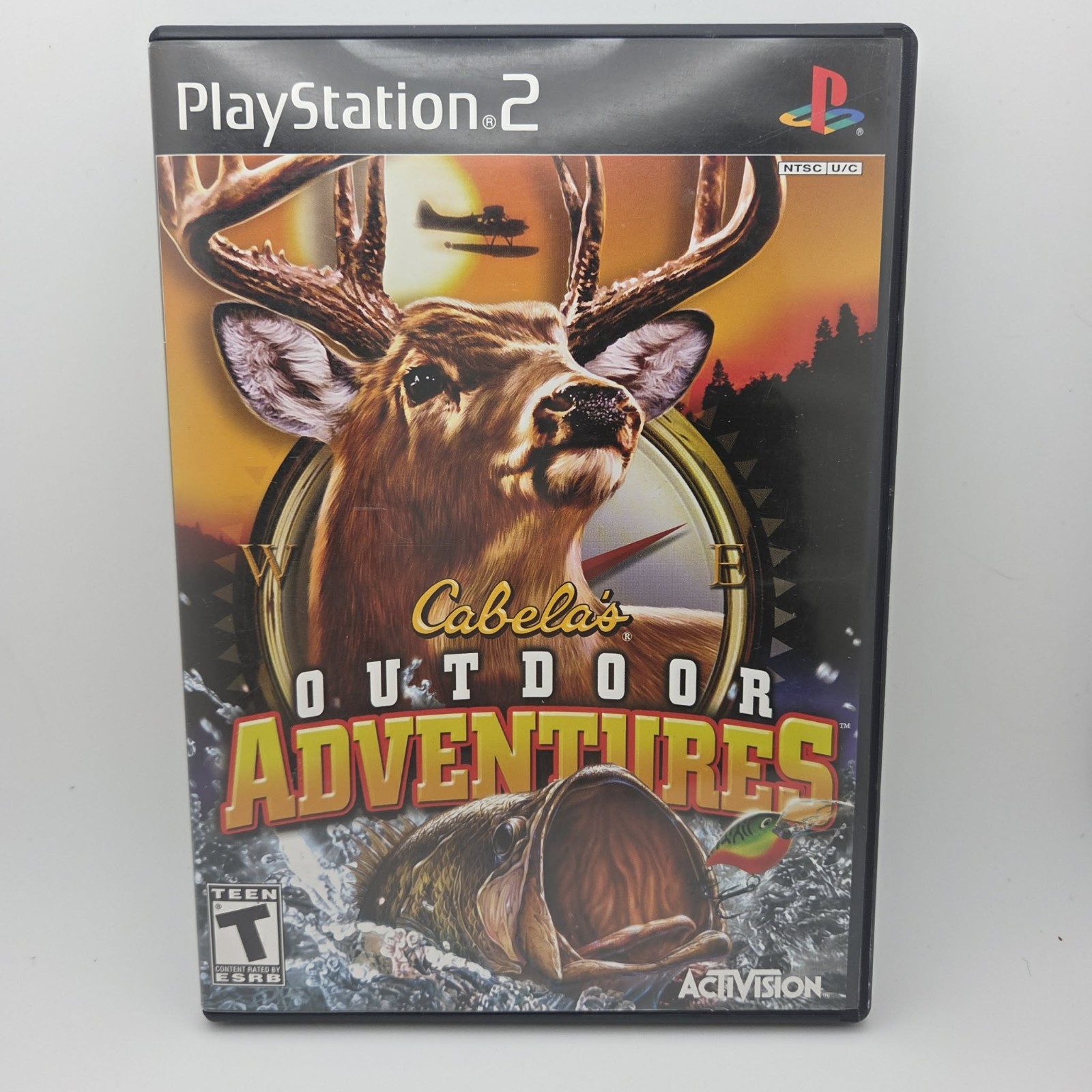 Cabela's Outdoor Adventures PS2 2006 PlayStation 2 with Manual hunting Game CIB