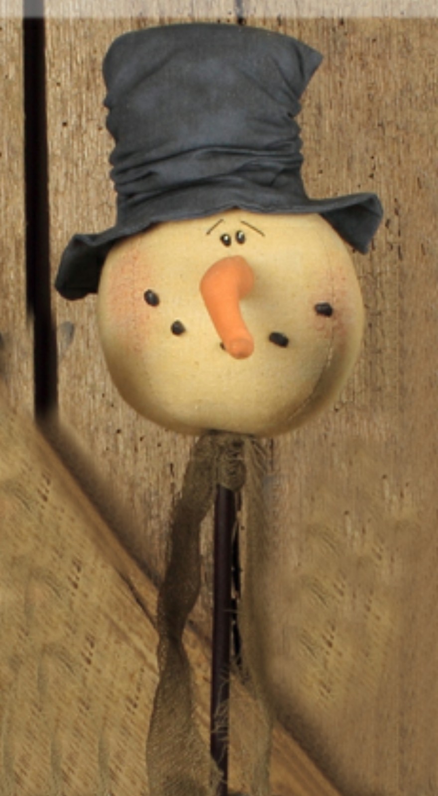 Vintage Charlie the Snowman Wand - Honey and Me Inc