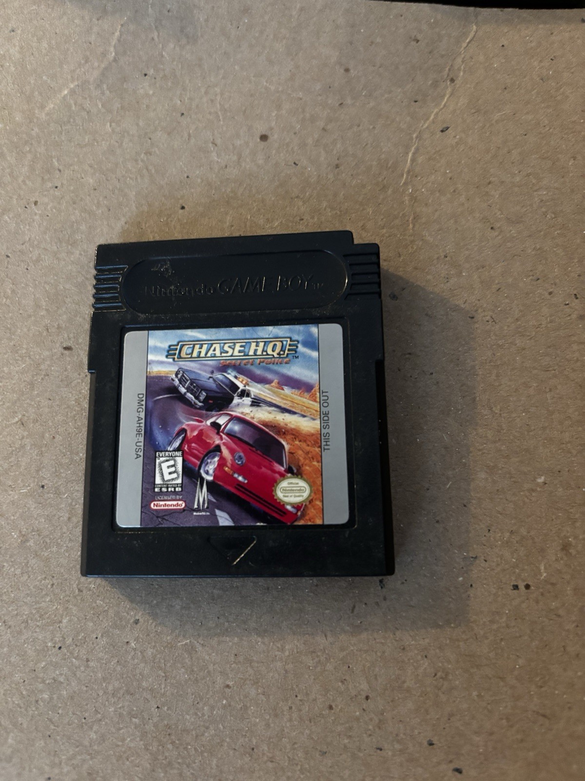 Chase HQ (Nintendo Game Boy, 1990) Authentic Cart Only