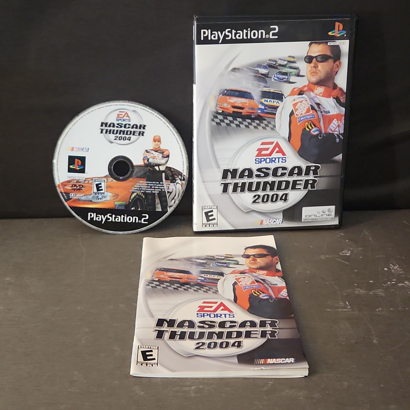 Nascar Thunder 2004 Sony PlayStation 2 PS2 Game CIB