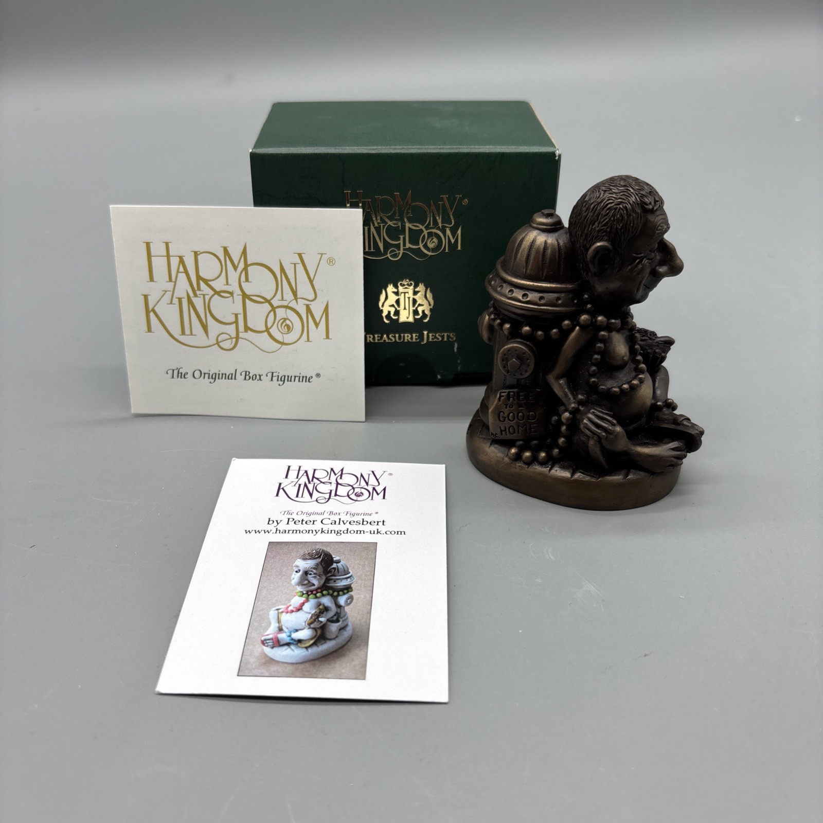 Harmony Kingdom Bronze Mardi Gras Peter C Signed #1 Of 5 Extremely Rare UK