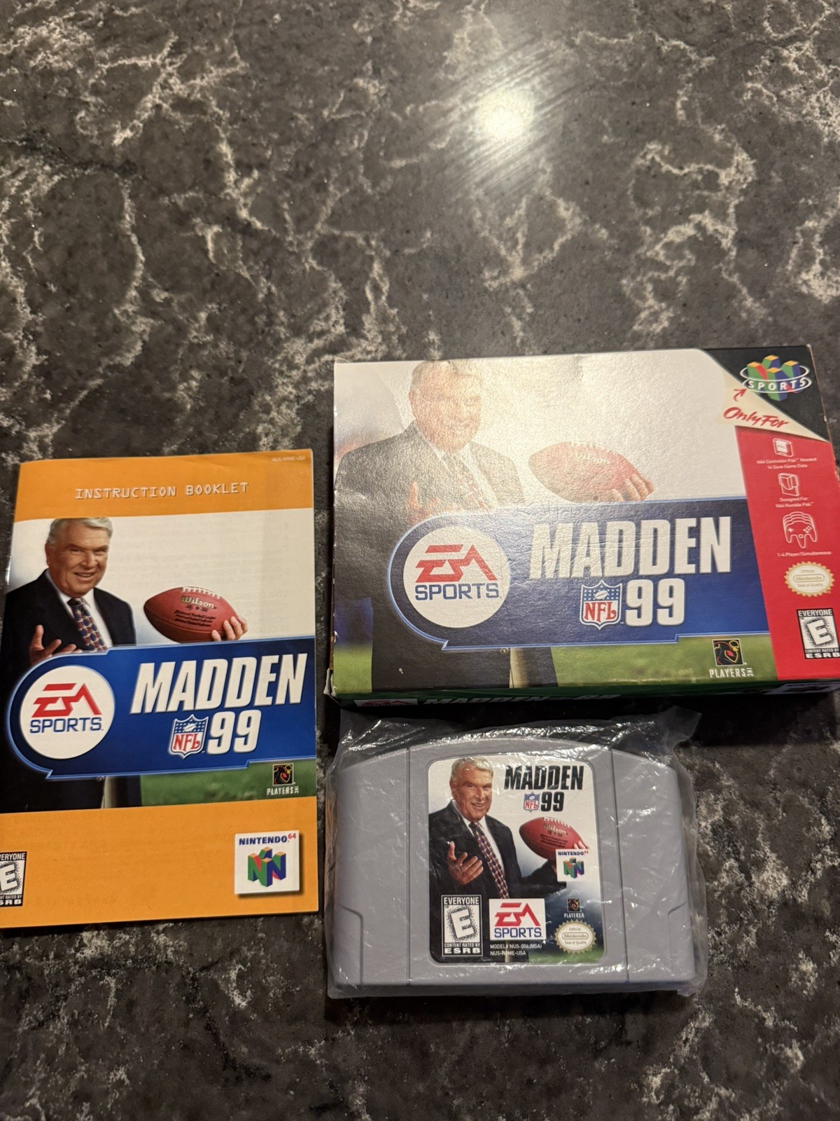 Madden NFL 99 Nintendo 64 1998