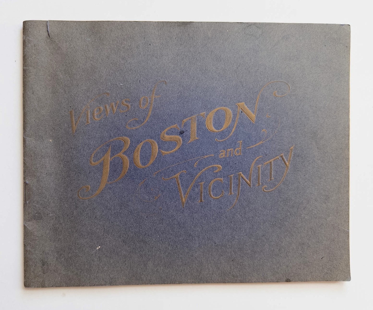 1903 Views of Boston and Vicinity Photo Book L H Nelson Harvard South Station