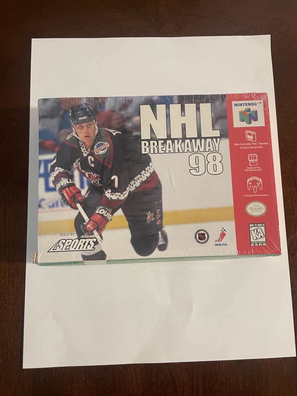 NHL Breakaway 98 Brand New Sealed N64