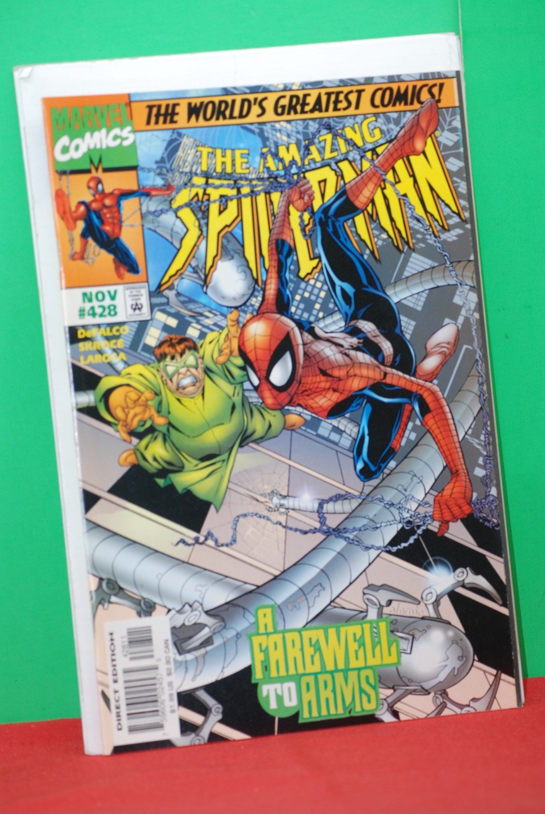 The Amazing Spider-Man #428 (Marvel  1997) Farewell to Arms  NEW Unread  NM