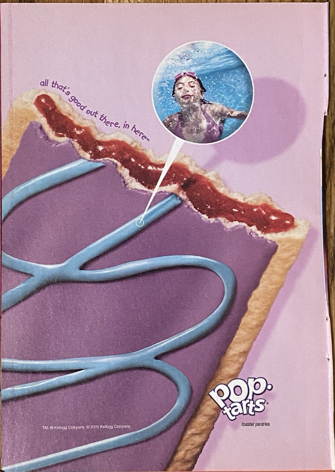 2002 Vintage Snack Food Print Ad Lot (6) Pop-Tarts, M&M’s Minis, SweetTarts Rare
