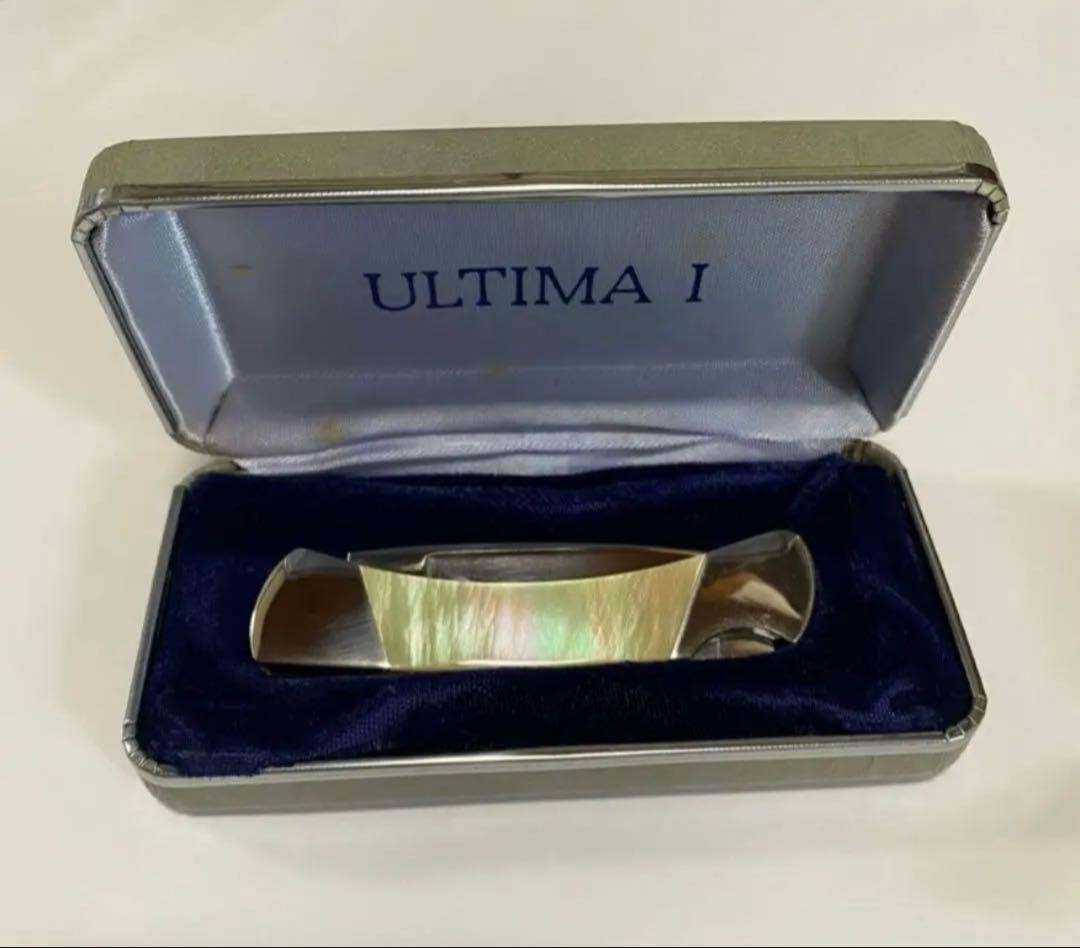 BUCK 507 Ultima1 M.O.P. Folding Knife 1992 Custom Executive Knife New